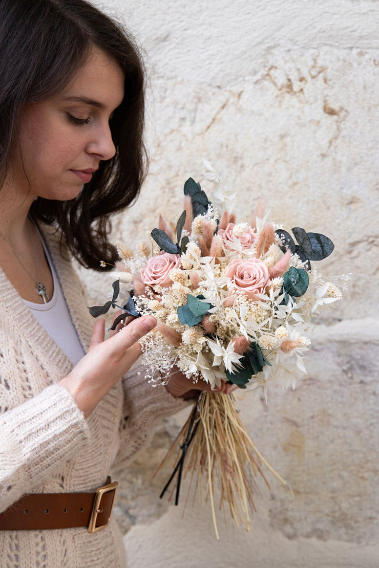 Bouquet avec roses éternelles - Bouquet
