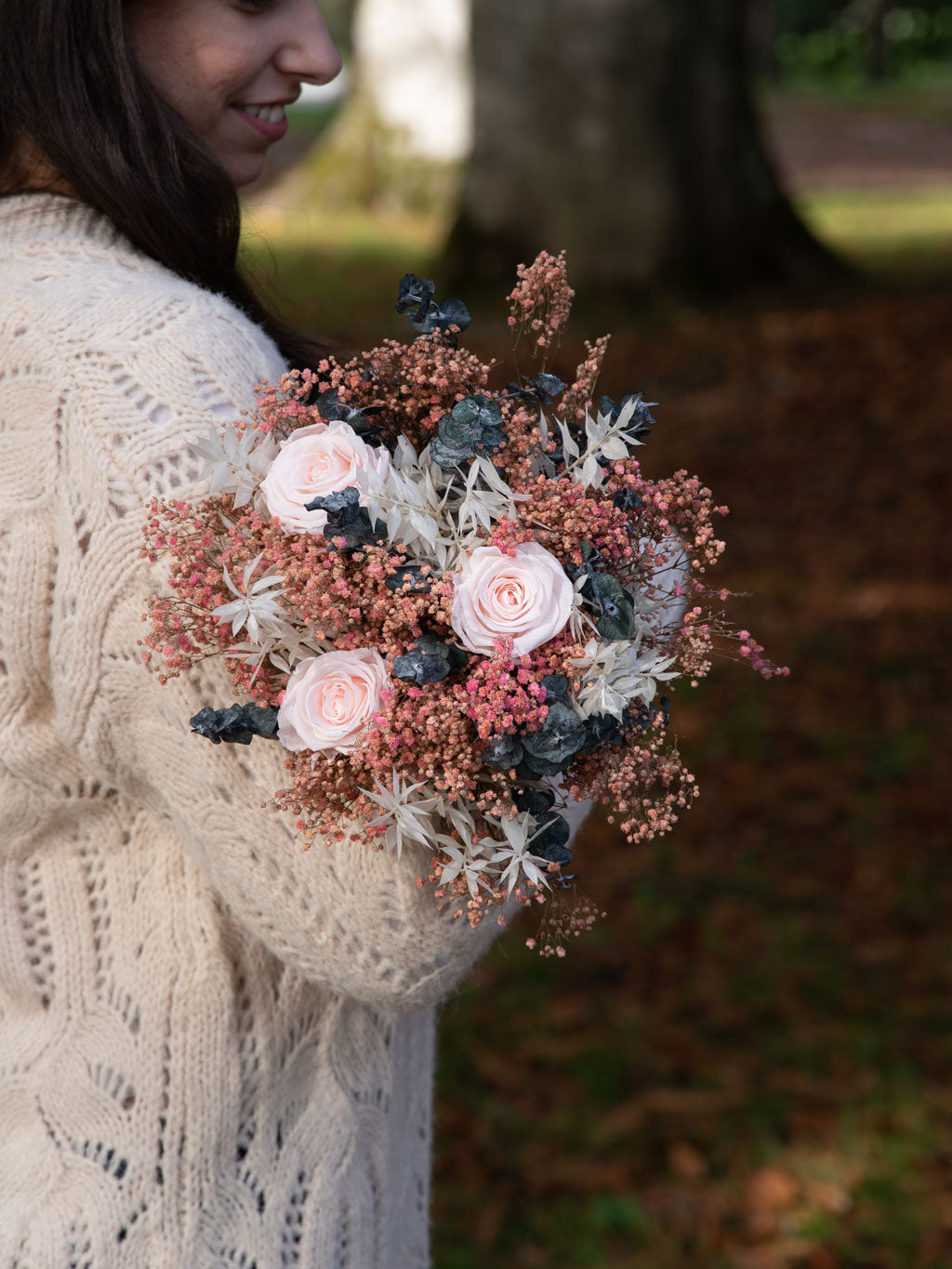 Bouquet avec fleurs éternelles - Bouquet