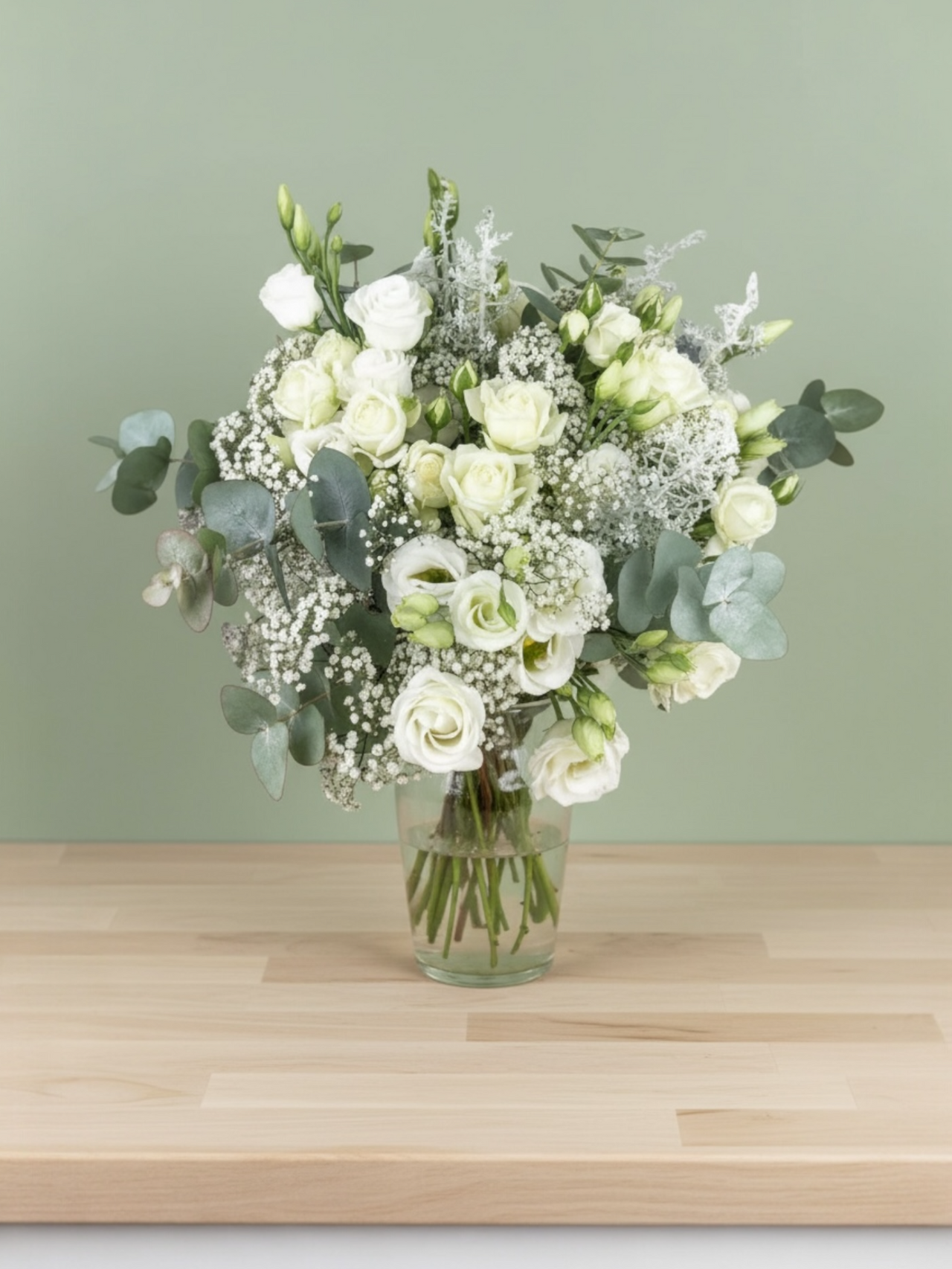 Birthday bouquet with white flowers - Bouquet 