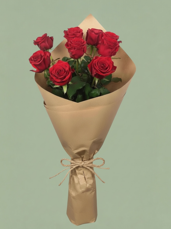 Send bouquet of red roses - Bouquet of 10 Red Roses