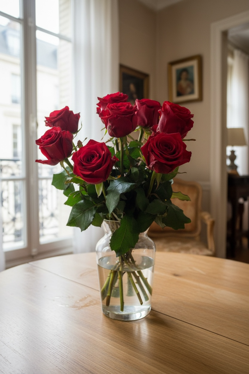 Send bouquet of red roses - Bouquet of 10 Red Roses