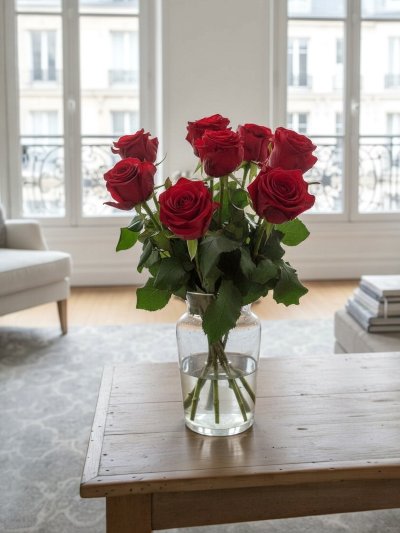 Send bouquet of red roses - Bouquet of 10 Red Roses