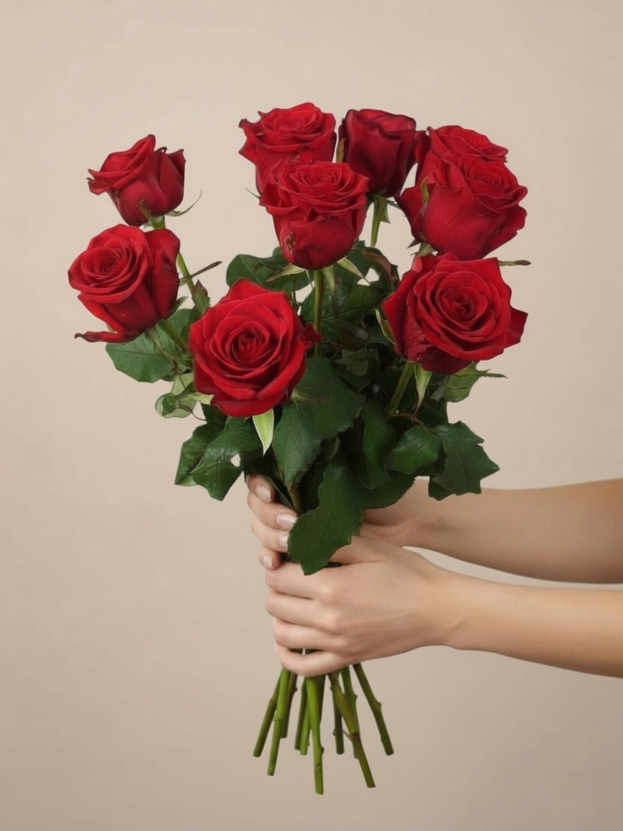 Send bouquet of red roses - Bouquet of 10 Red Roses