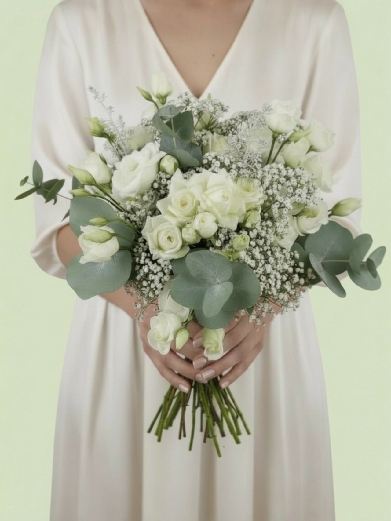 Bouquet of white flowers - Harmony Bouquet Snow Flowers
