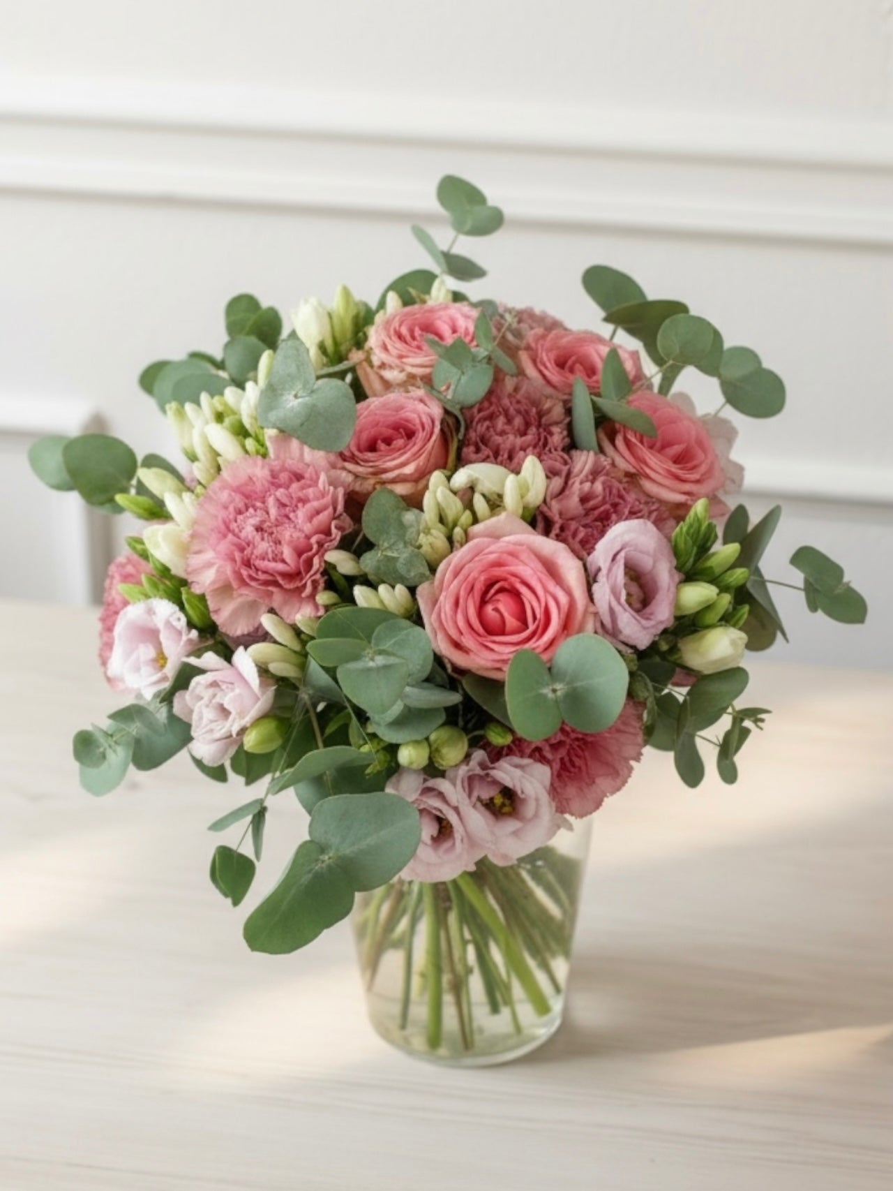 Sending flowers for birthday - Large pink 