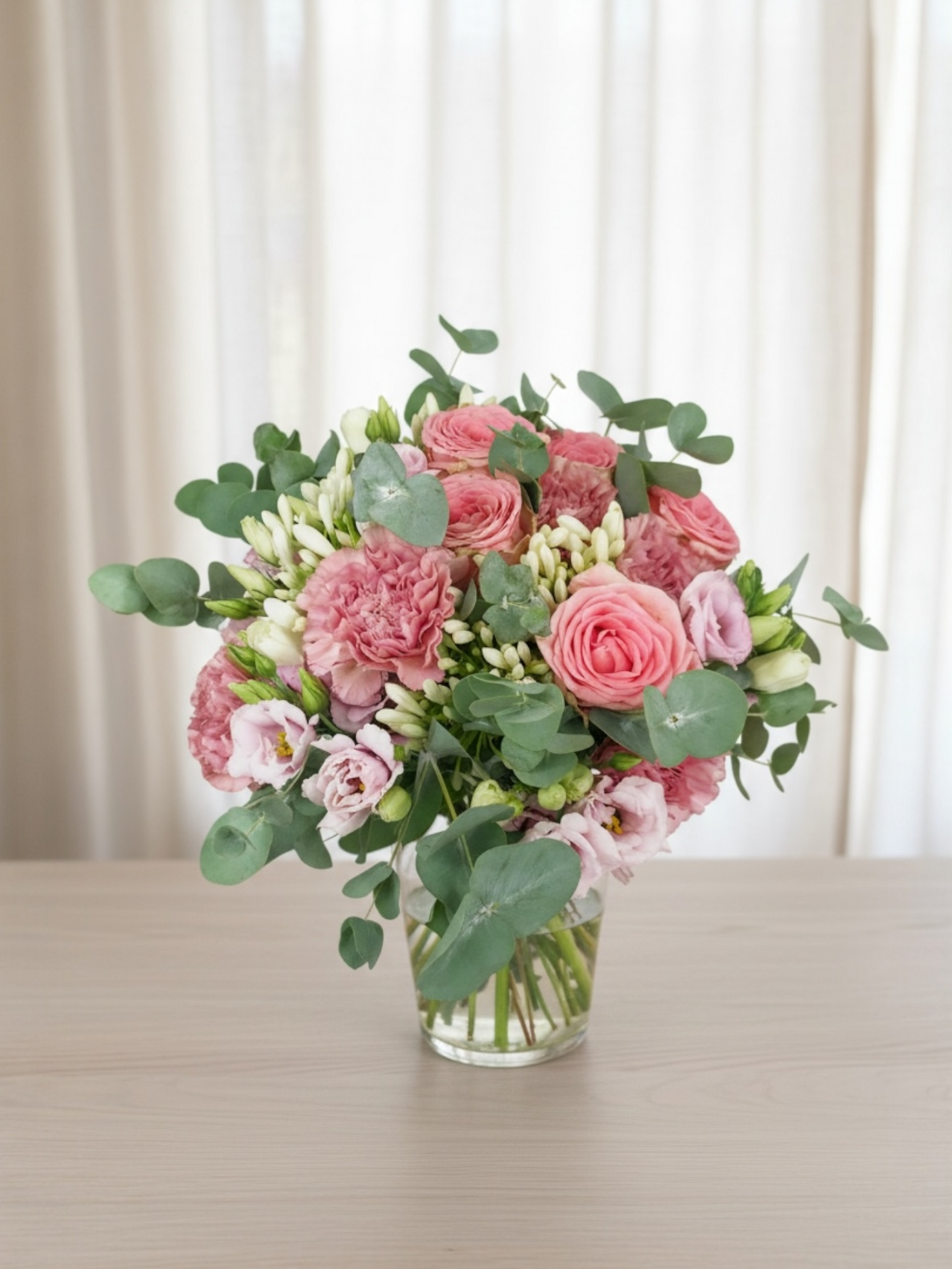 Sending flowers for birthday - Large pink 