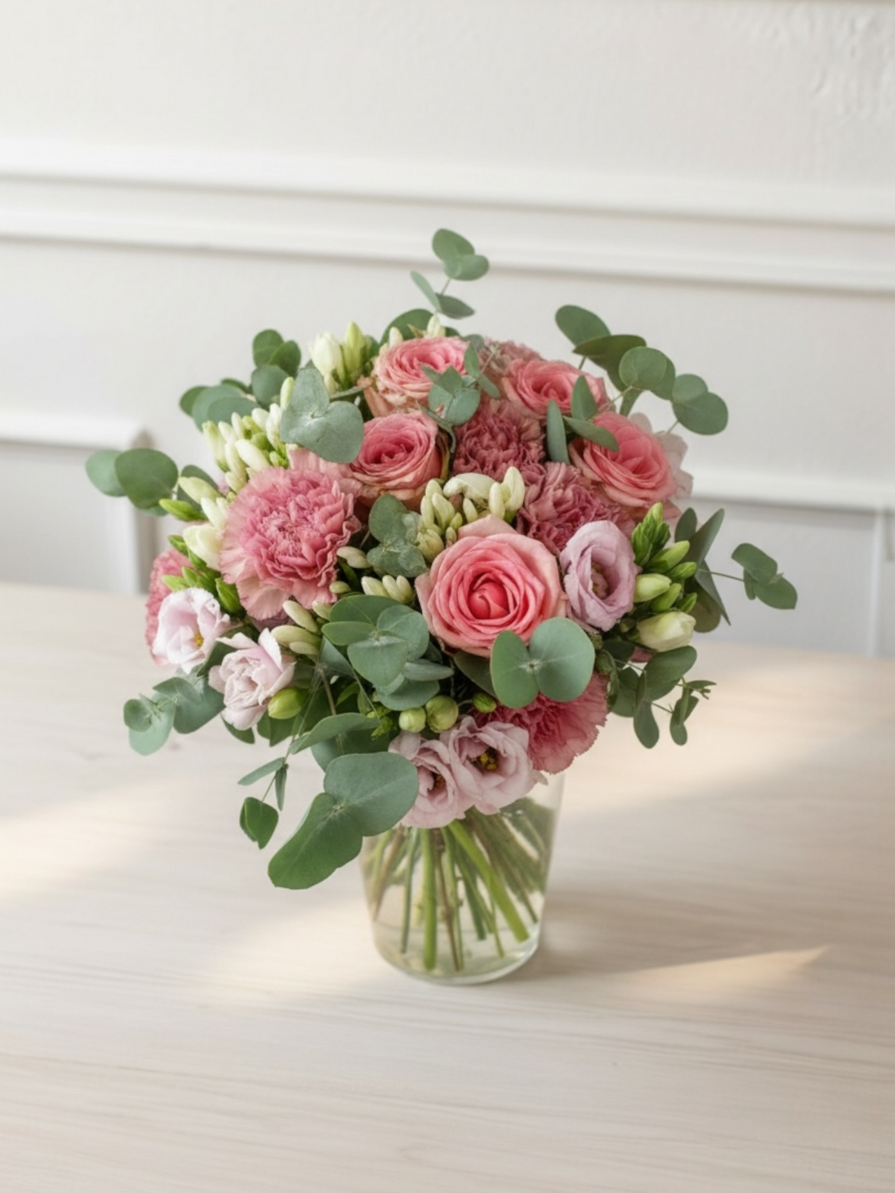 Sending flowers for birthday - Large pink 