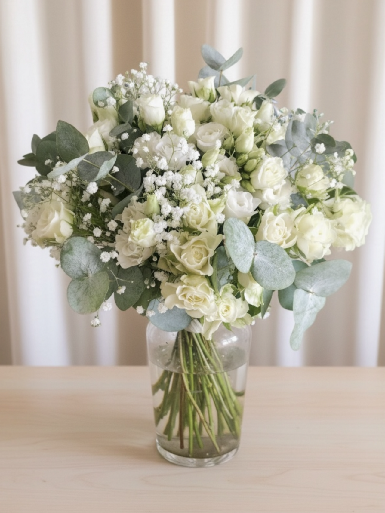 Bouquet of white flowers - Large bouquet 
