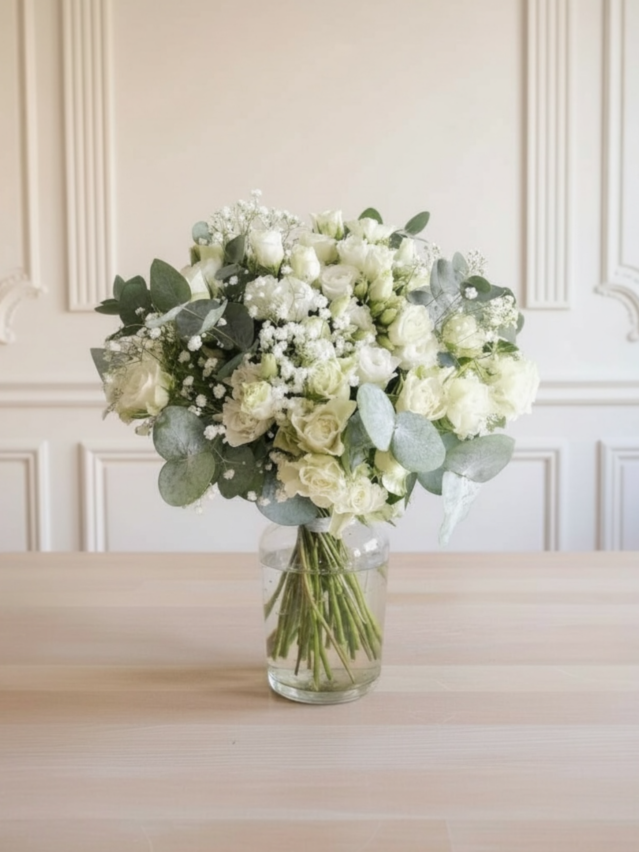 Bouquet of white flowers - Large bouquet 