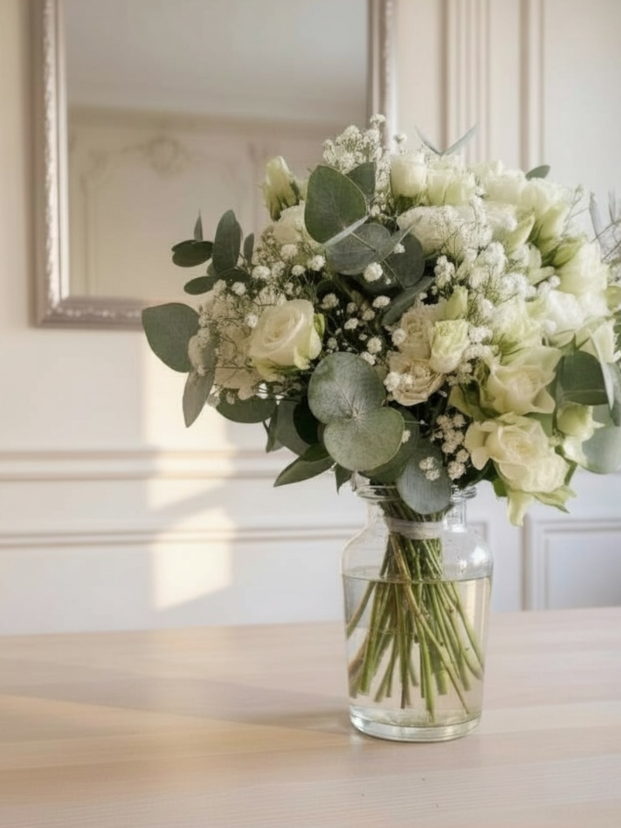 Bouquet of white flowers - Large bouquet 