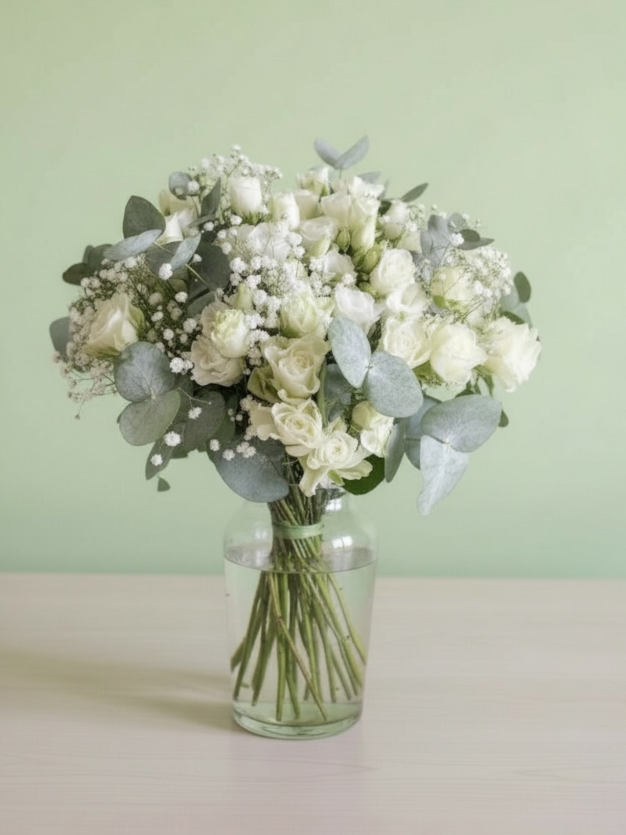 Bouquet of white flowers - Large bouquet 