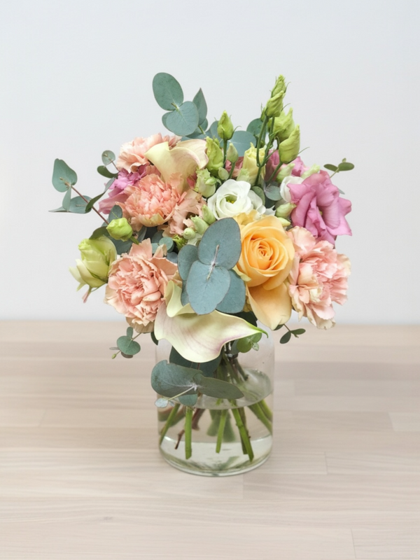 Bouquet de fleurs fraîches - Bouquet Harmonie "Pesca"