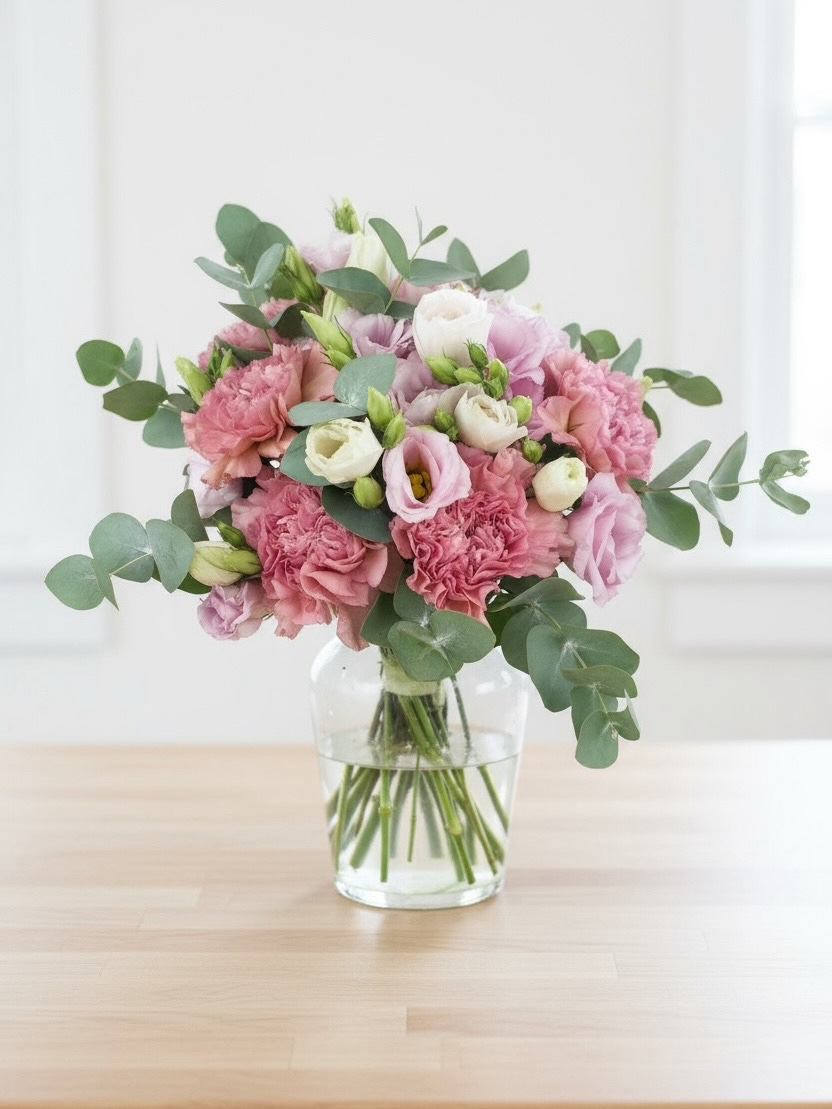 Bouquet of pink flowers - Bouquet 
