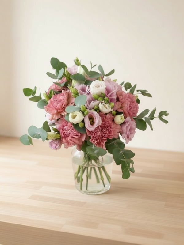 Bouquet de fleurs rose - Bouquet "Harmonie Sofia" rose