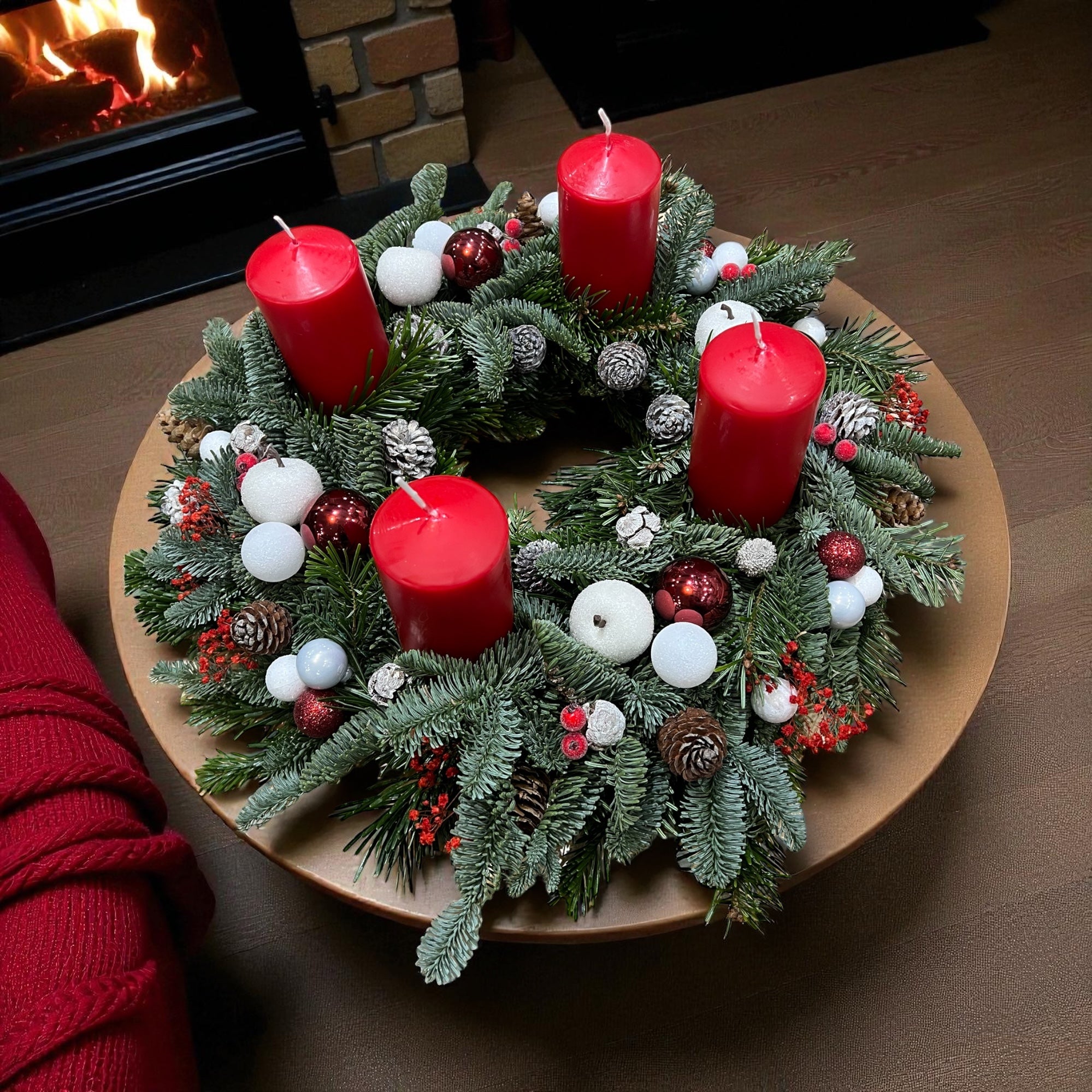 Atelier Créatif du 26/11/2025: la couronne de l'Avent