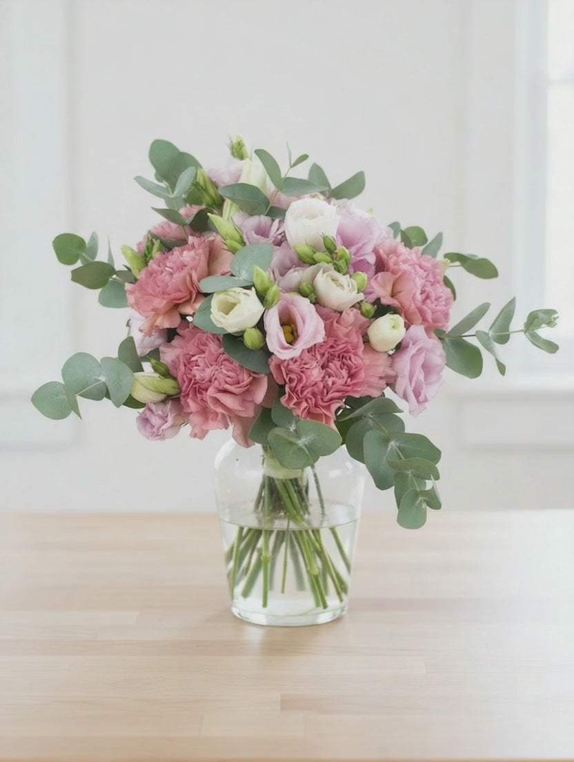 Bouquet of pink flowers - Bouquet 