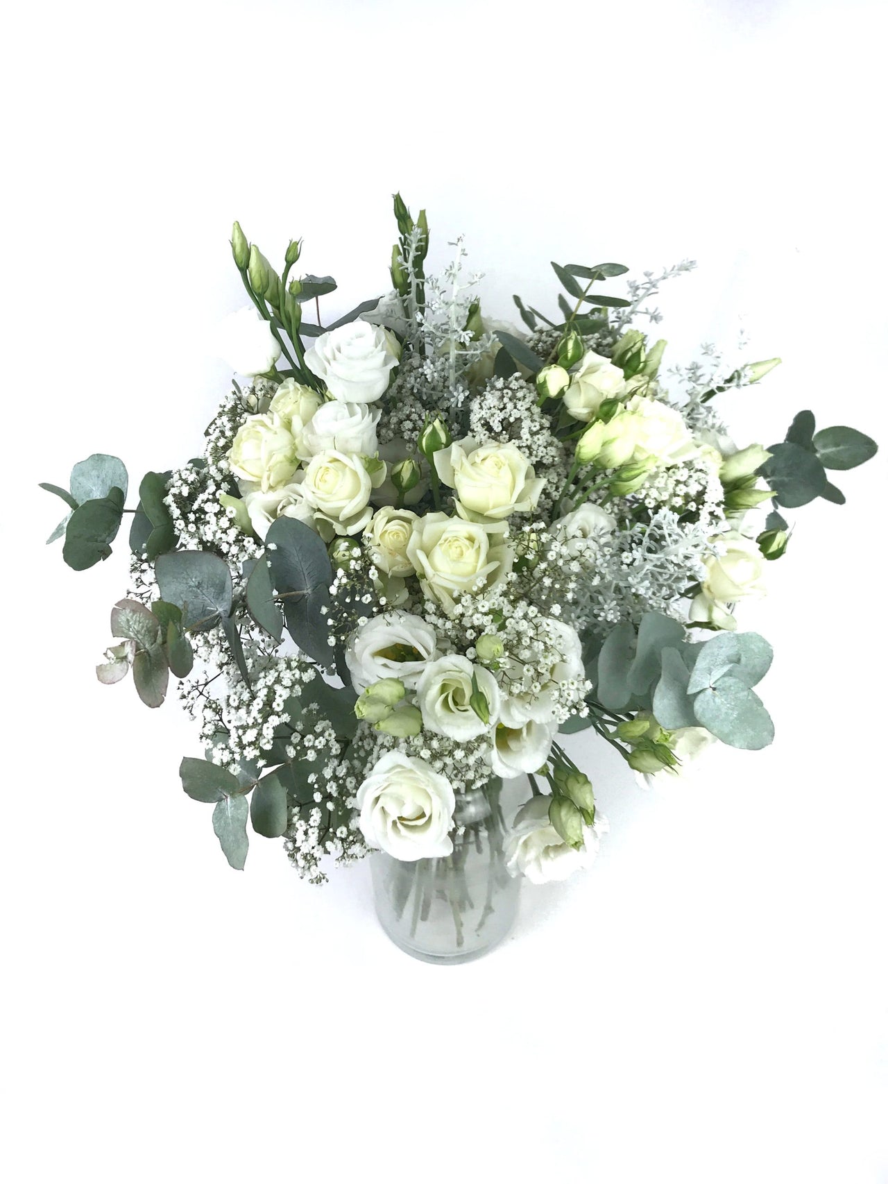 Bouquet of white flowers - Large bouquet 