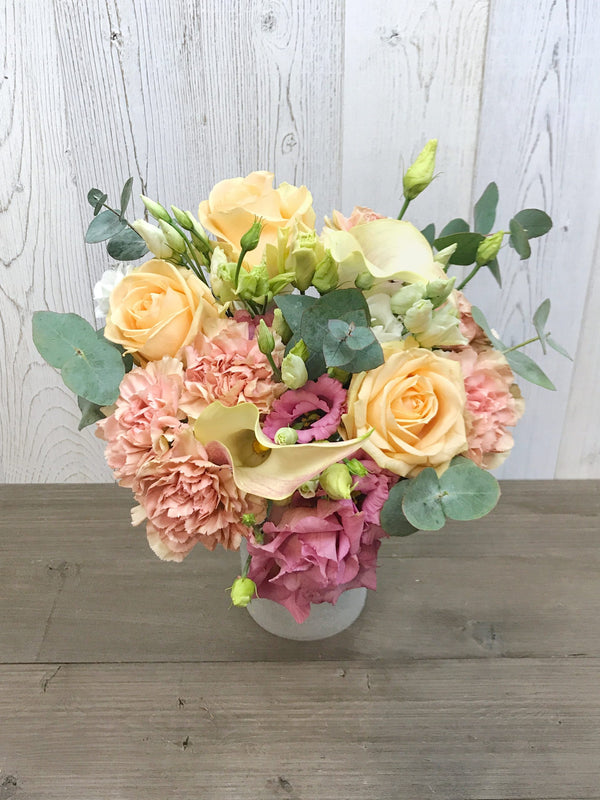 Bouquet of fresh flowers - Bouquet "Pesca"