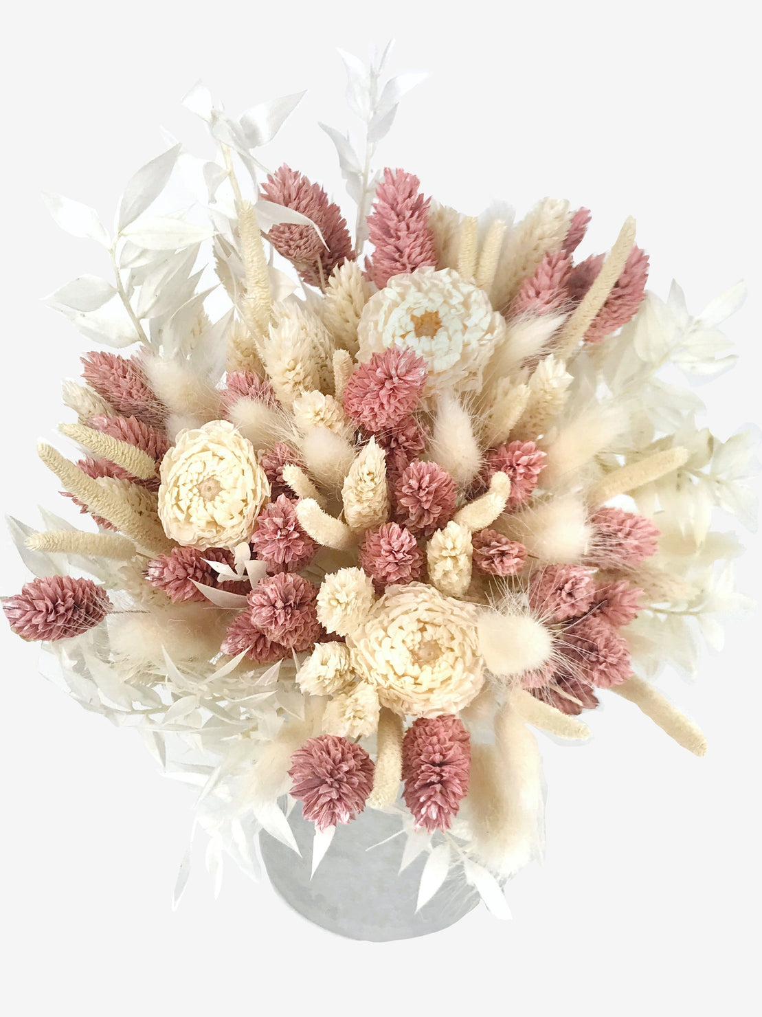 Bouquet of stabilized flowers with small dahlias - Bouquet 