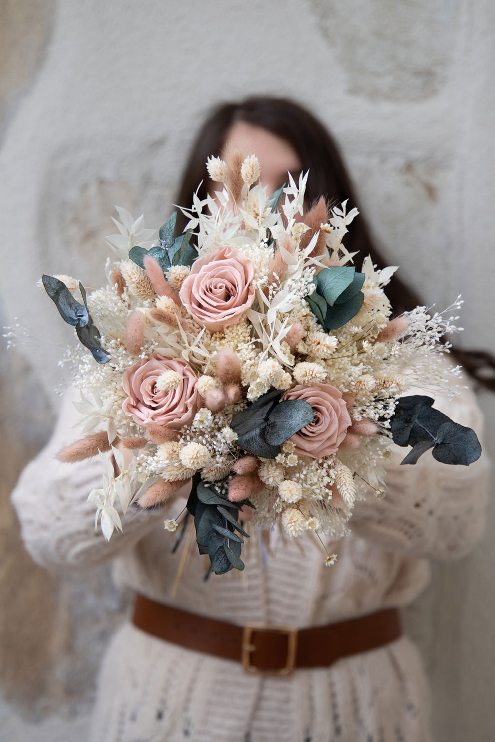 Bouquet avec roses éternelles - Bouquet 